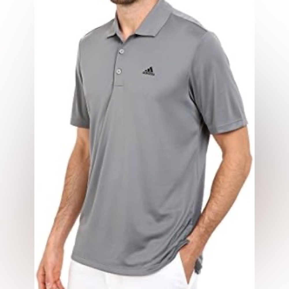 Adidas moisture wicking golf polo